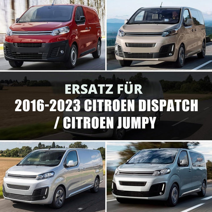 Opaltool Auto Windschutzscheiben Abdeckung für Citroen Jumpy Opel Vivaro 2016-2024, 600D Frontscheib