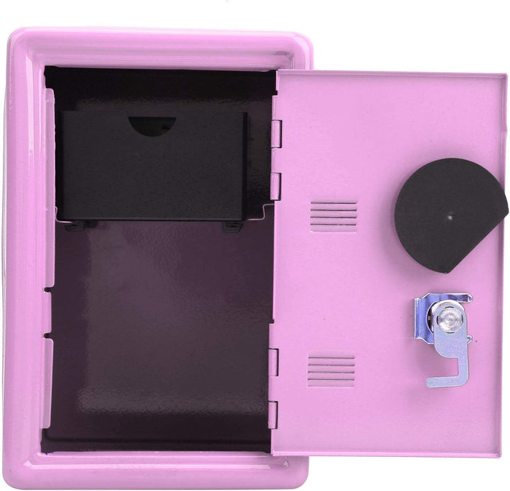 Safe und Schliessfach für Kinder, Kinder Sparbüchse Sparschwein Geldschrank für zu Hause, Metall Saf