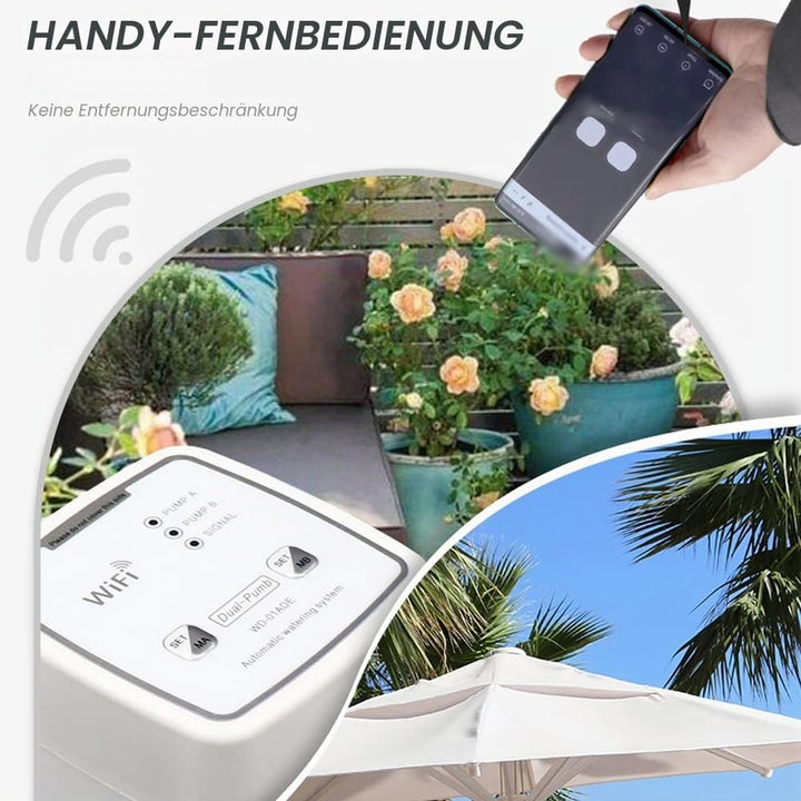 DIY Automatische Bewässerungssystem, utomatische Bewässerung für bis zu 20 Zimmerpflanzen mit Wasser