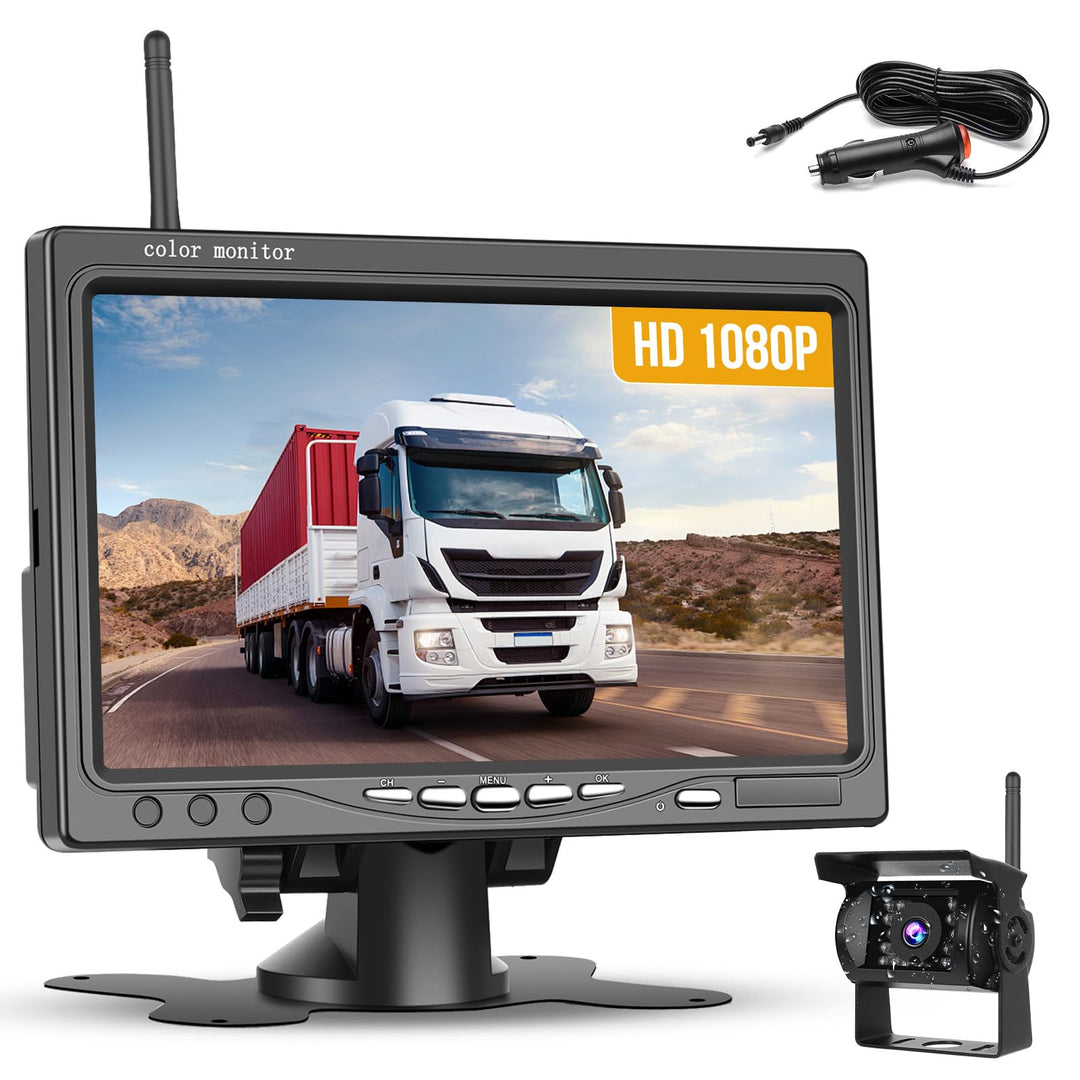 Hikity Rückfahrkamera Kabellos Set 7&