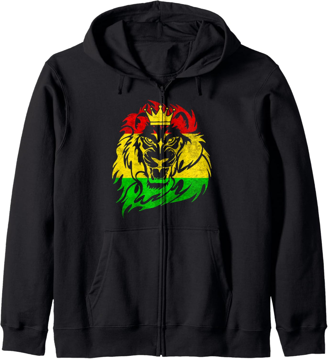 Lion Of Judah Reggae Musik Rastafari Afrika Rasta Geschenk Kapuzenjacke