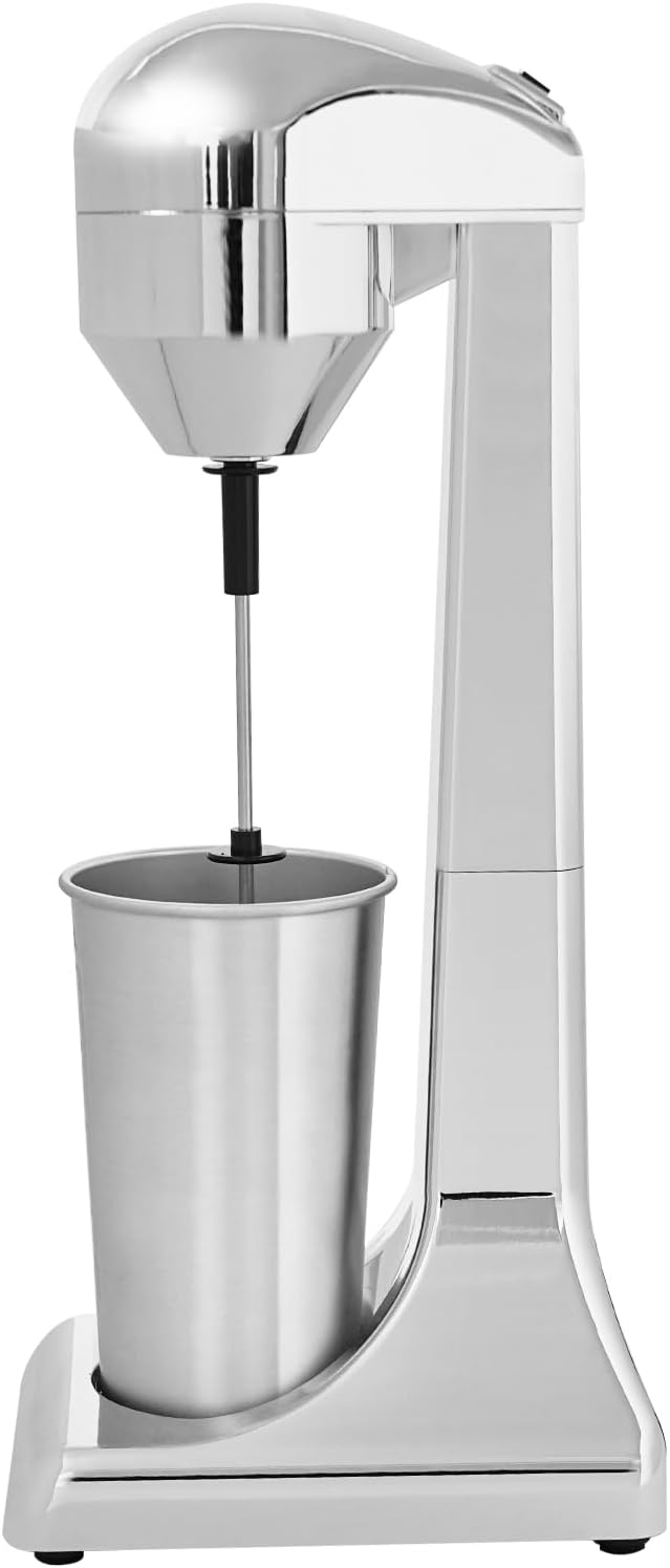 Protein Shaker Standmixer Elektrisch Milchshaker mit 2 Geschwindigkeitsstufen, 500ml Becher, 100W 22