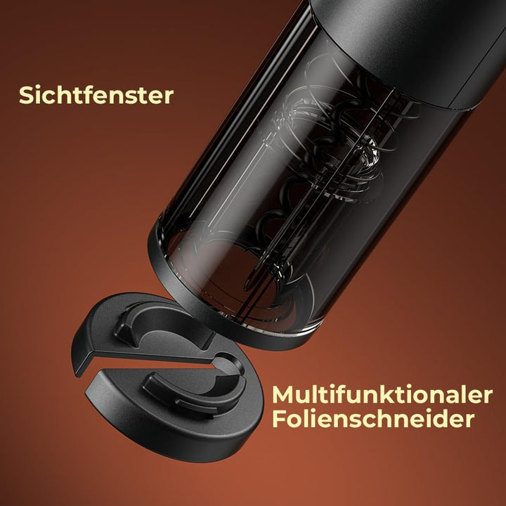 GHB Electric Bottle Opener Nero USB, Nero USB