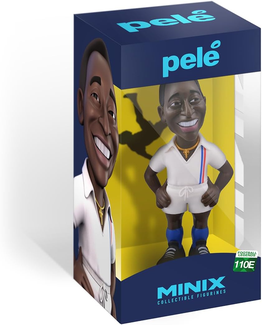 MINIX - Football Stars #110E – Football Legend – Escape to Victory Pele – Sammelfigur, 12 cm