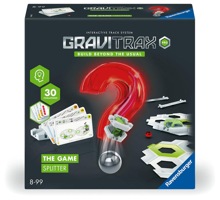 Ravensburger GraviTrax PRO The Game Splitter - Logikspiel für Kugelbahn Fans , Konstruktionsspielzeu
