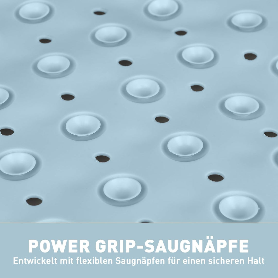 Duschmatte rutschfest Antirutschmatte Dusche 70 x 70 cm: Eckduschmatte Dreieckig Duscheinlage rutsch