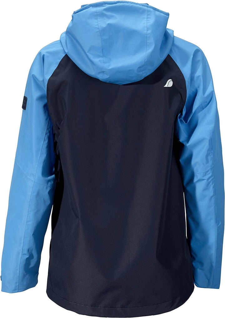 Didriksons 1913 Damen Regenjacke Tera in wetterfester Qualität Malibu Blue, 140