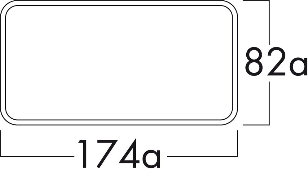 Naber K-Klima-R flow 125 Mauerkasten, weiss