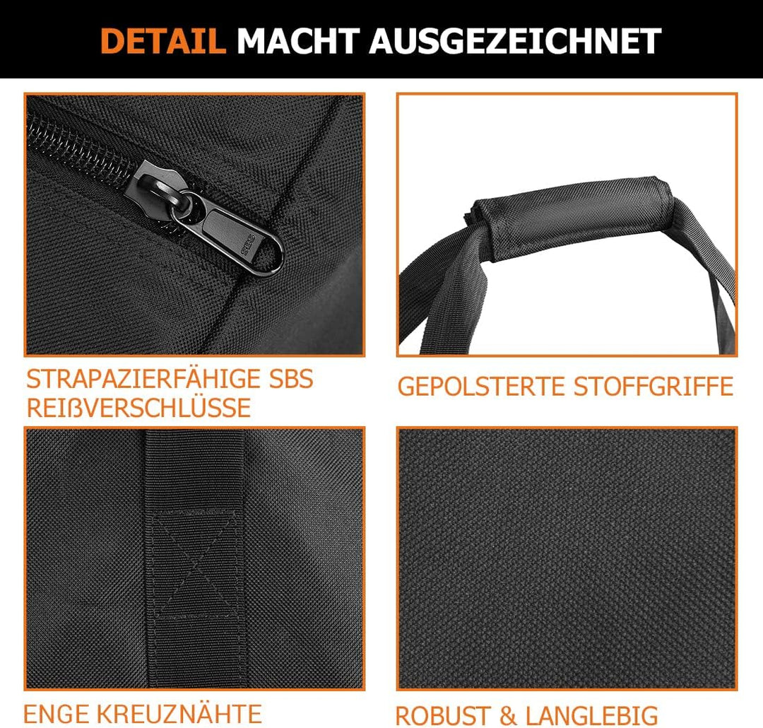 INFANZIA 53L Kleine Sporttasche, Faltbare Reisetasche, Wasserdicht Handgepäck Wochenende Tasche für