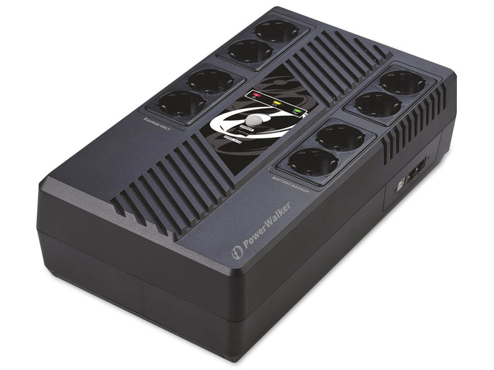 PowerWalker VI 10121160 Schwarz 600VA, 600VA