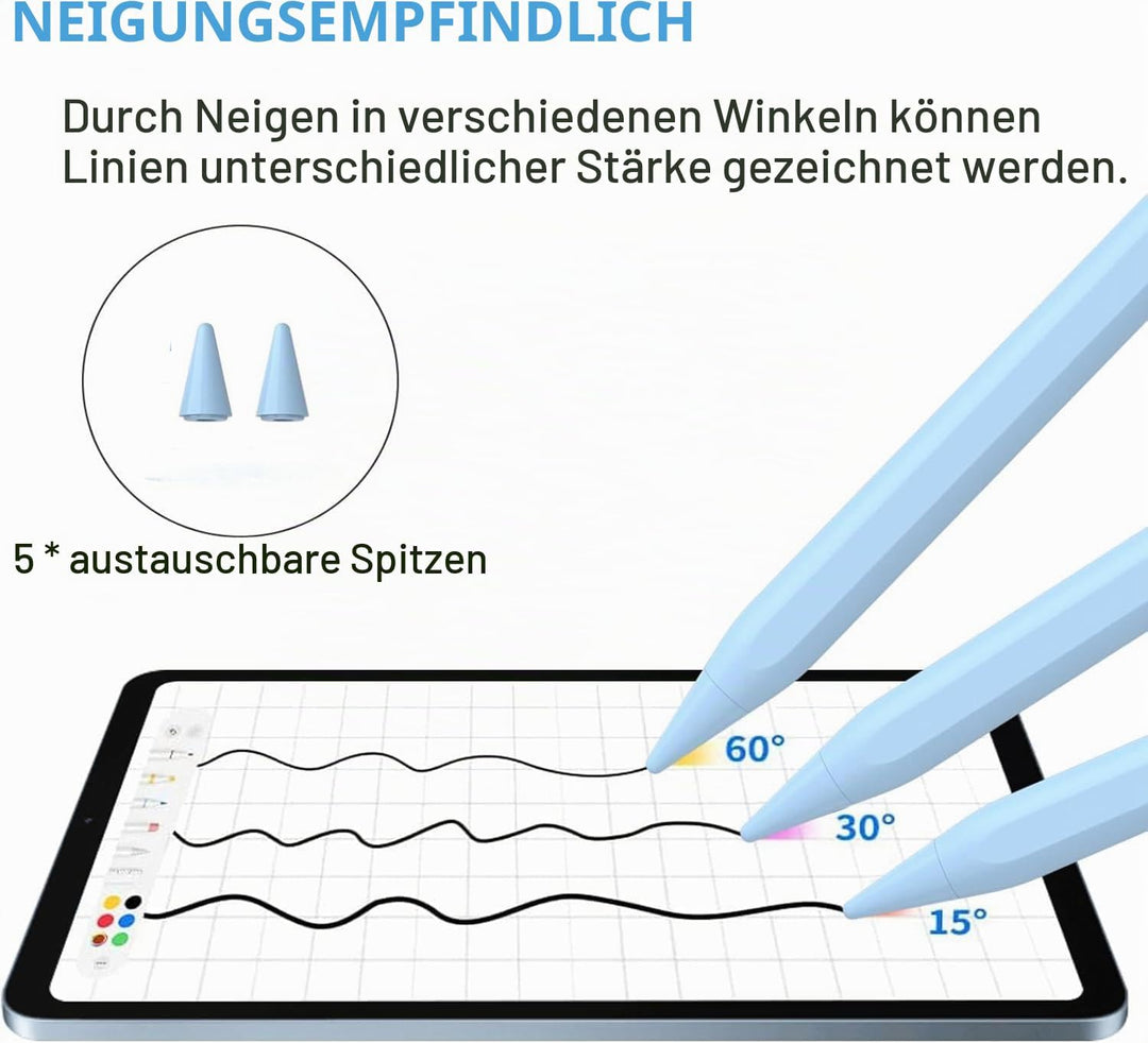 KARFUN Tablet Stift für Android,Stylus Pen Kompatibel mit iPhone/Samsung/Huawei/Lenovo/XiaoMi Tablet