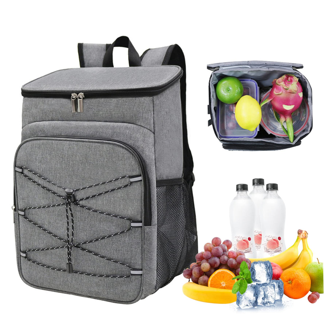 Thermo-Rucksack, 36 Dosen, Picknick-Rucksack, isoliert, wasserdicht, auslaufsicher, isoliert, für Ca