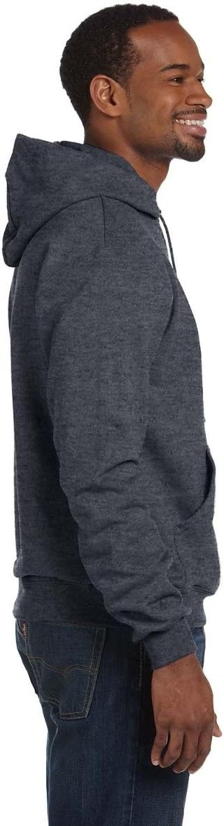 Champion Herren Kapuzenpullover M Charcoal Heather, M Charcoal Heather