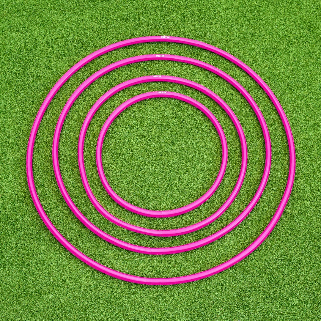 METIS Hula-Hoop-Reifen – Fitness &amp; Tanz | Kinder, Schlue, Turnen | 6er oder 12er Bündel – Multifarbi