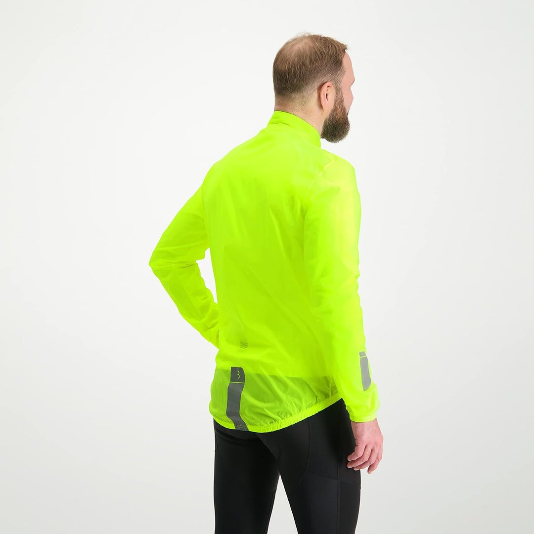 BBB Cycling FahrradJacke Herren und Damen | Wasserabweisend Winddicht Leicht Reflektierend | Rennrad