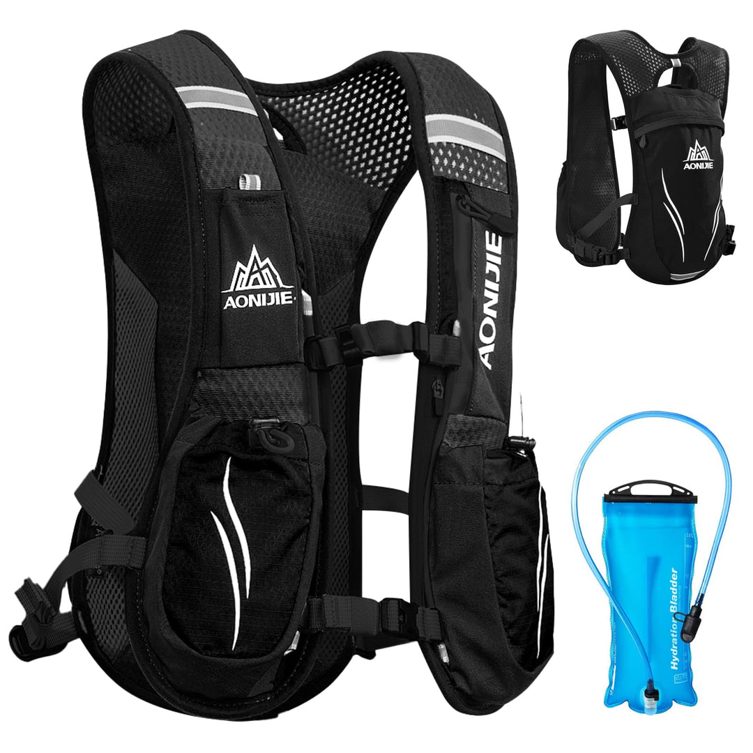 TRIWONDER Ultraleicht Trinkrucksack, 5.5L Laufrucksack, Trailrunning Rucksack, Hydration Pack im Fre