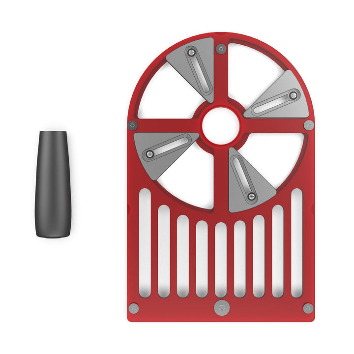 Oberfräse Grundplatte, 2-In-1Aluminiumlegierung Kantenfräse Grundplatte, Holztrimmer Basis für 65mm