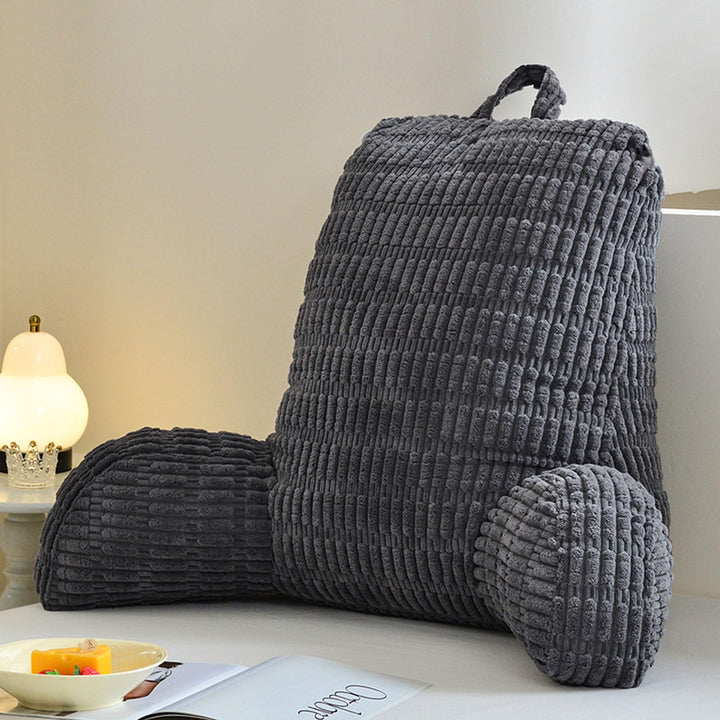 Lesekissen für Bett Und Sofa,Rückenstützkissen Lesekissen mit Armlehne, Erwachsenensofa mit Rückenle