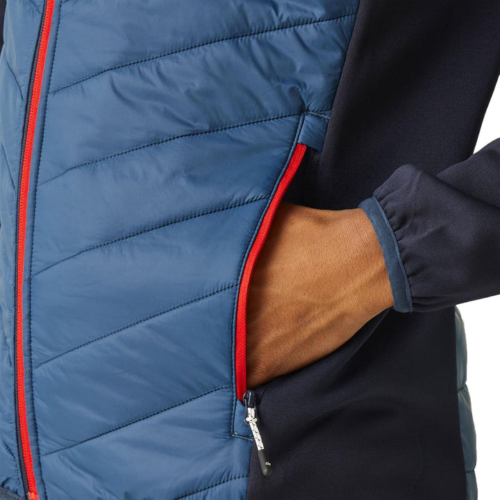 Regatta Herren Gepolsterter Mantel S Coronet Blue/Moonlight Denim, S Coronet Blue/Moonlight Denim