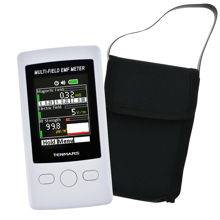 Multi-Feld EMF Meter Tasche ELF RF Gauss Meter 2000mG Elektromagnetisch Elektrisch RF Feld Stärke Pr