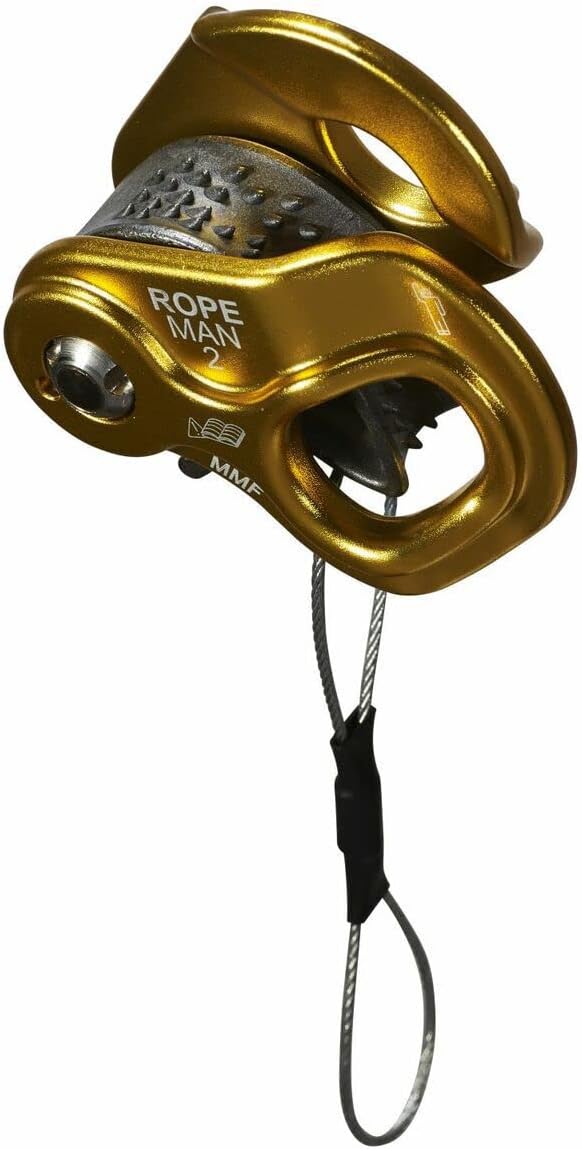 Wild Country RopeMan MK2 Geschmiedeter Aszender Schwarz Einheitsgrösse, Schwarz Einheitsgrösse