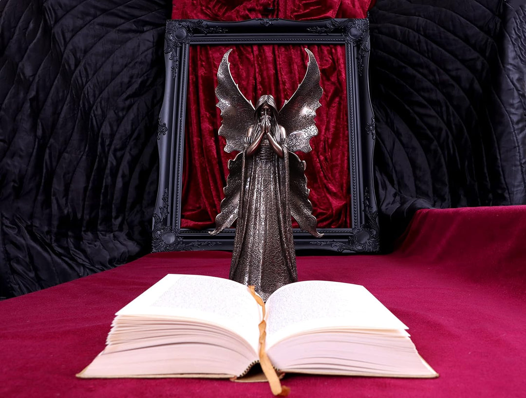 Nemesis Now Bronze Gothic Fairy Angel Figurine, 36cm Anne Stokes Only Love Remains Gotische Feenfigu