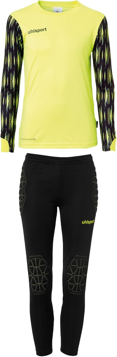 uhlsport Herren Reaction Goalkeeper Set Junior GOALKEEPER SET JUNIOR Jugend Torwart Torhüter Fussbal