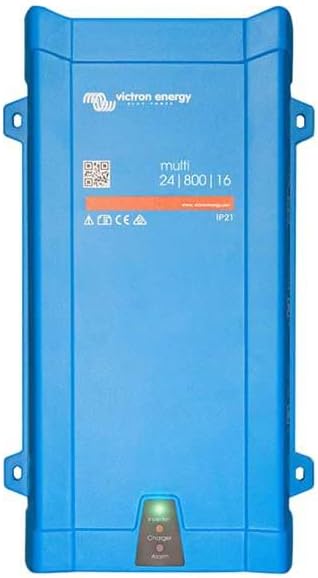 Victron Energy MultiPlus 800VA 24-Volt 230V Reiner Sinus Wechselrichter 16 Amp Batterie Ladegerät 24
