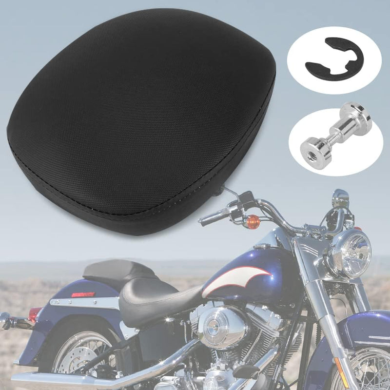 JFG RACING Motorrad Kissen Soziussitz, Sozius Sitzpad,für Sportster Custom XL 883 1200 48 72 Nightst