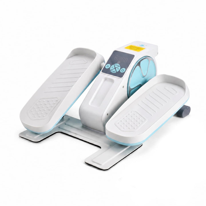 LIVMORE Elektro Fitness Stepper, Magnetischer Widerstand, LCD Display, Fernbedienung, Anti Rutsch Pe