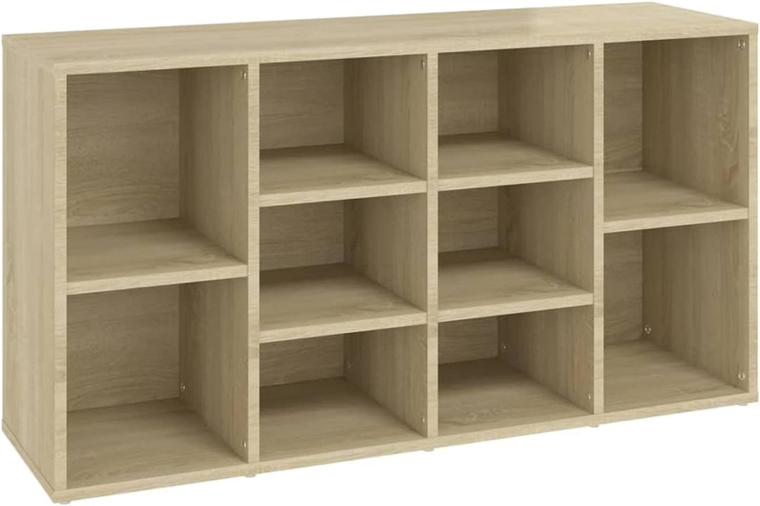 Tidyard Schuhbank Sitzbank 10 Fächer Sitztruhe Schuhschrank Schuhablage Schuhregal Schuhaufbewahrung