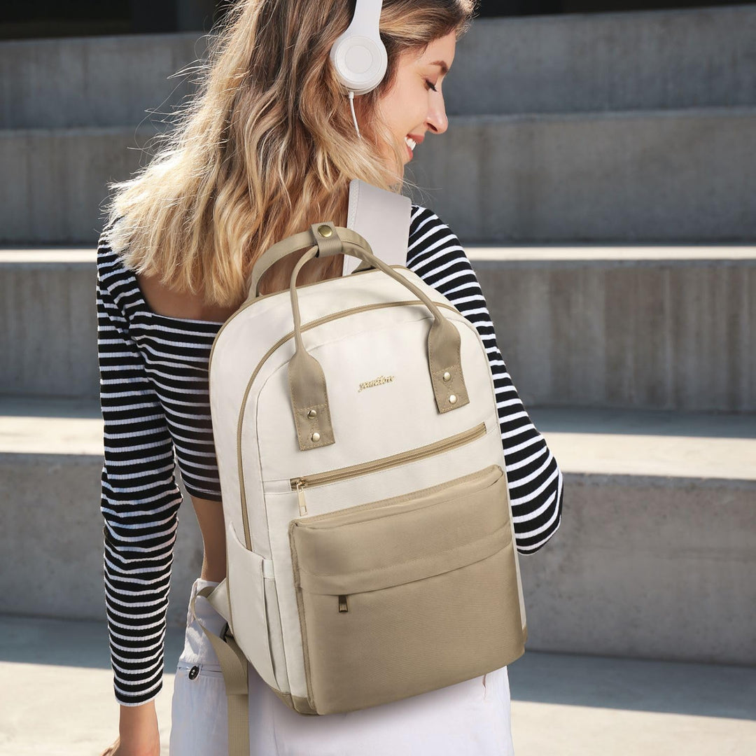 YAMTION Rucksack Laptop Damen,Schulrucksack Mädchen Teenager Schultasche Frauen für Schule Uni Reise