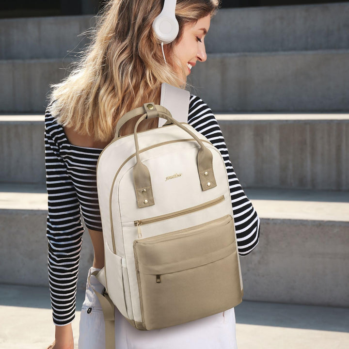 YAMTION Rucksack Laptop Damen,Schulrucksack Mädchen Teenager Schultasche Frauen für Schule Uni Reise