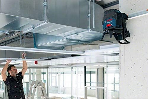 Bosch Professional Kreuzlinienlaser GCL 2-50 (5x AA Batterien, Arbeitsbereich: 50m, im Handwerkerkof