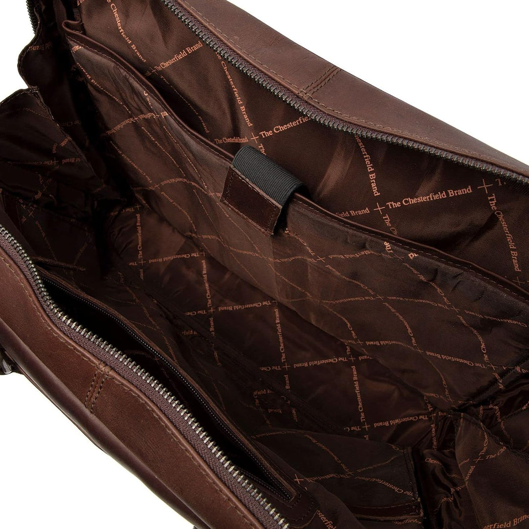 The Chesterfield Brand Manhattan - Aktentasche 15.6" 40 cm Brown, Brown