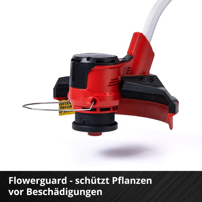 Einhell Akku-Rasentrimmer GE-CT 36/30 Li E Power X-Change (2x18 V, 9.000 U/min., elektr. Drehzahlreg