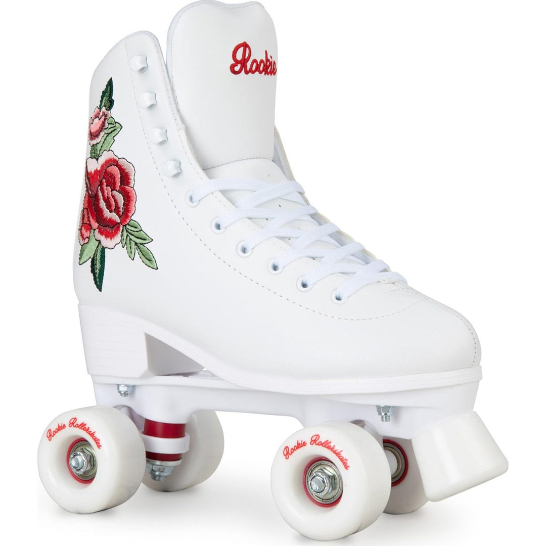 Rookie Damen Rollerskate Rosa Rollschuhe 39.5 Weiss, 39.5 Weiss