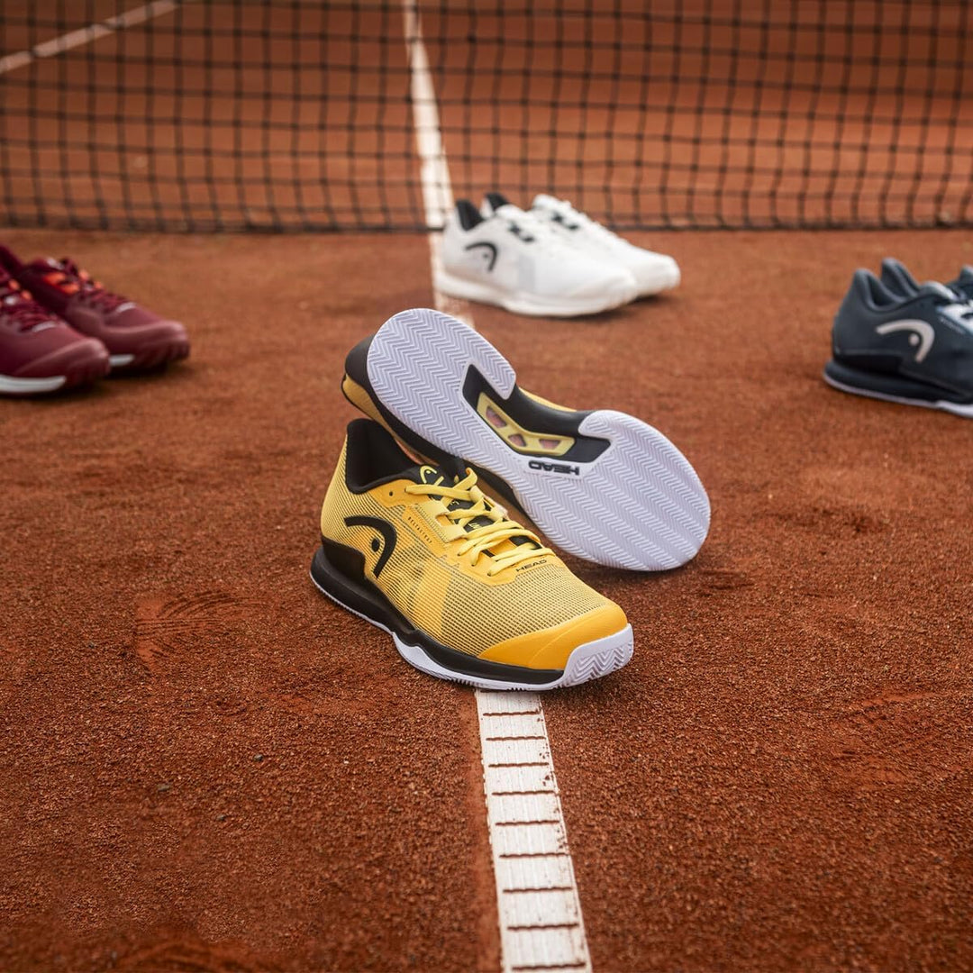 Head Sprint Pro 3.5 Clay Men 273164 Yellow 40.5 EU Banana Schwarz, 40.5 EU Banana Schwarz