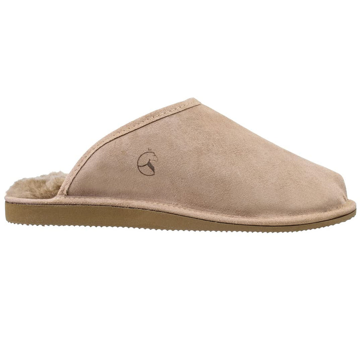 ESTRO Lammfell Hausschuhe Damen Warm - Lammfell Hausschuhe Herren Leder Winter Pantoffeln Damen INTI
