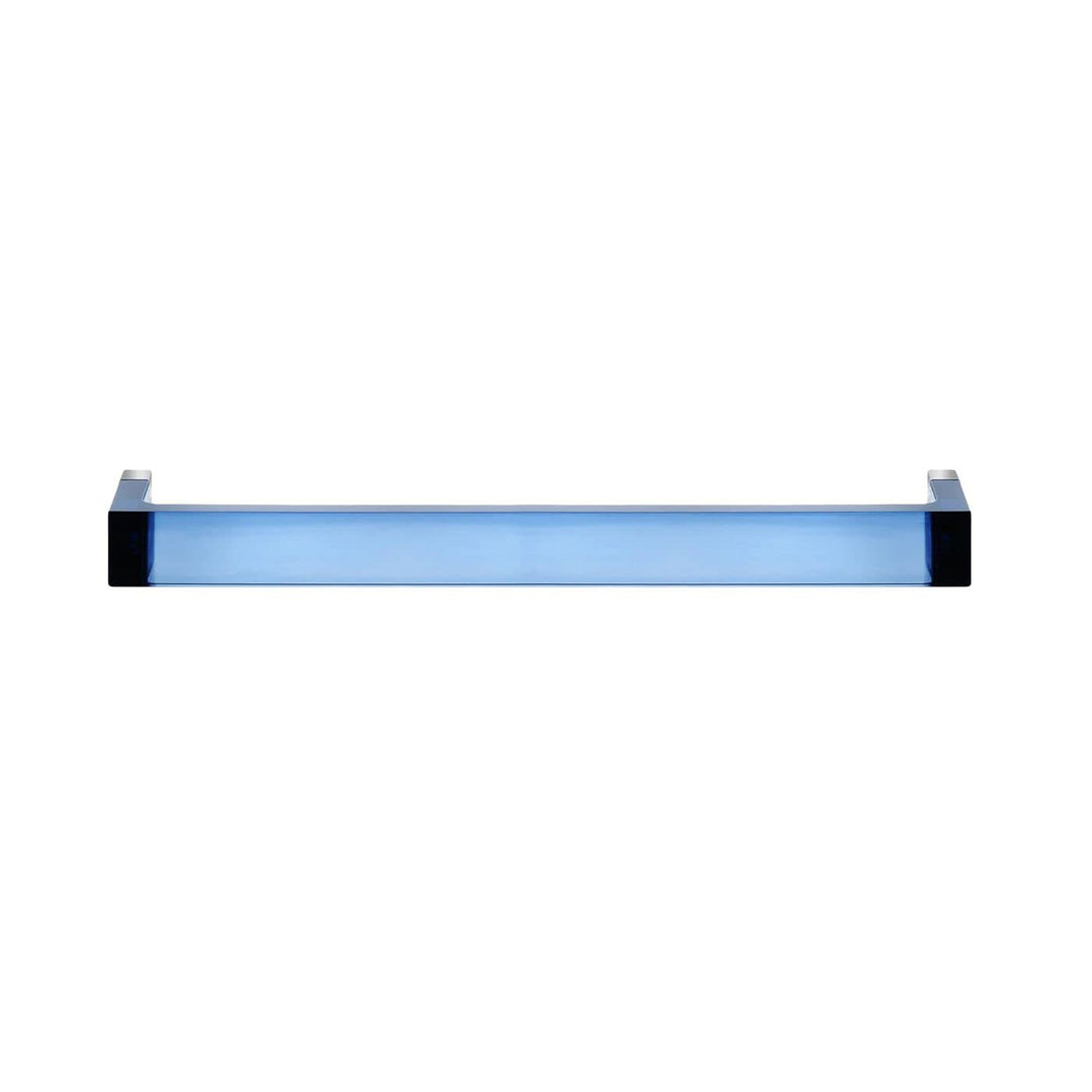 Kartell Rail Handtuchhalter, Plastik, blau, 45 x 4 cm 45 cm Dämmerungsblau, 45 cm Dämmerungsblau