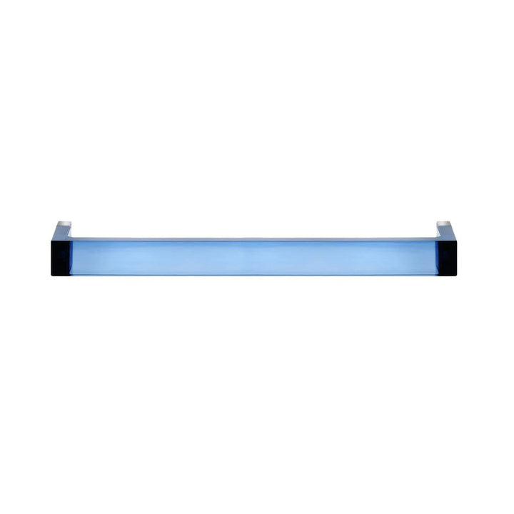 Kartell Rail Handtuchhalter, Plastik, blau, 45 x 4 cm 45 cm Dämmerungsblau, 45 cm Dämmerungsblau