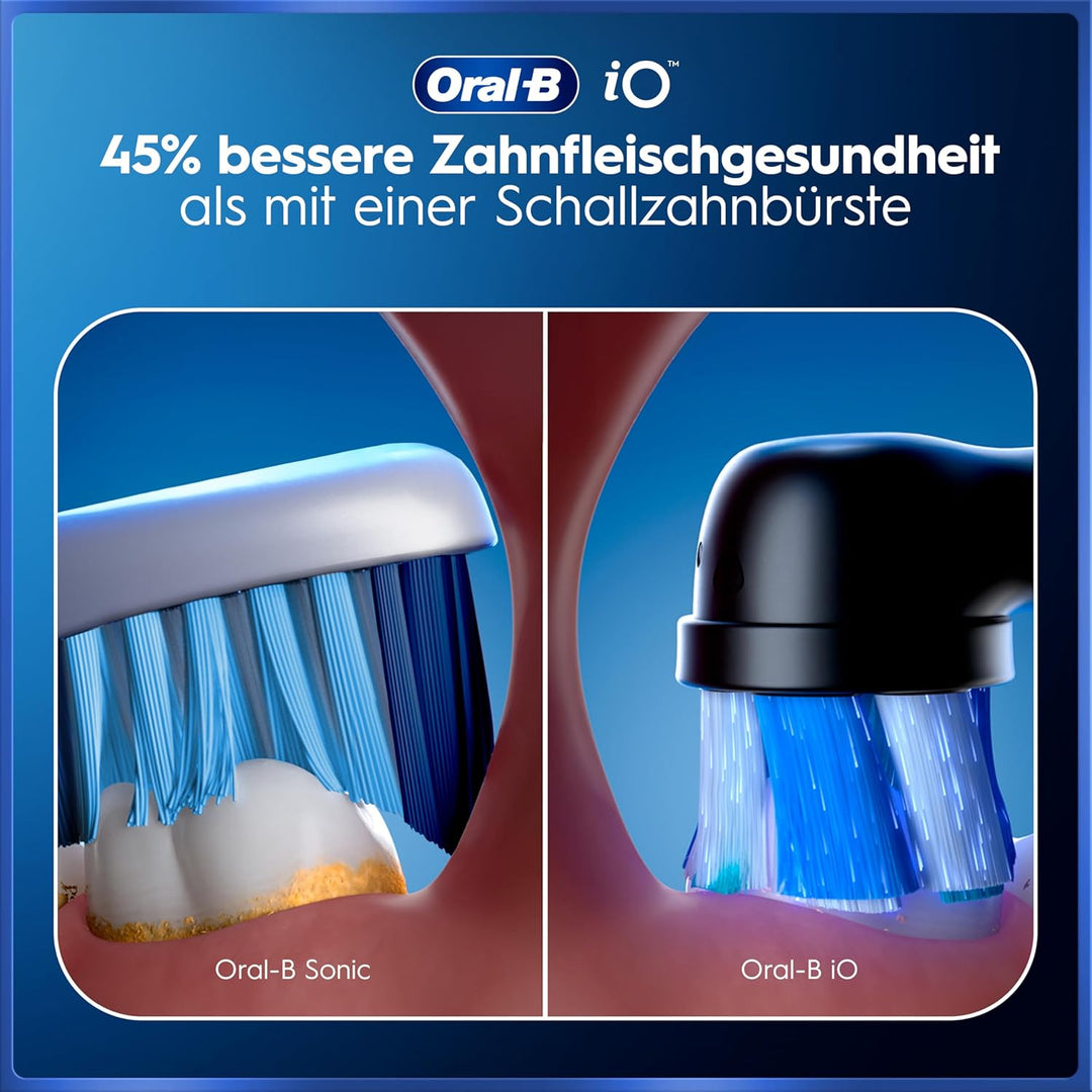 Oral-B iO Series 5 Plus Edition Elektrische Zahnbürste/Electric Toothbrush, Doppelpack PLUS 2 Aufste