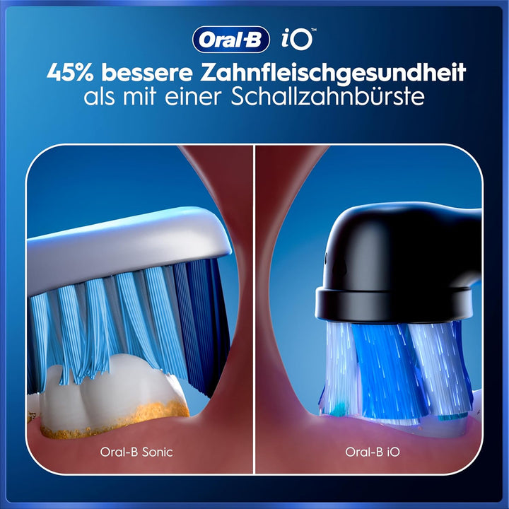 Oral-B iO Series 5 Plus Edition Elektrische Zahnbürste/Electric Toothbrush, Doppelpack PLUS 2 Aufste
