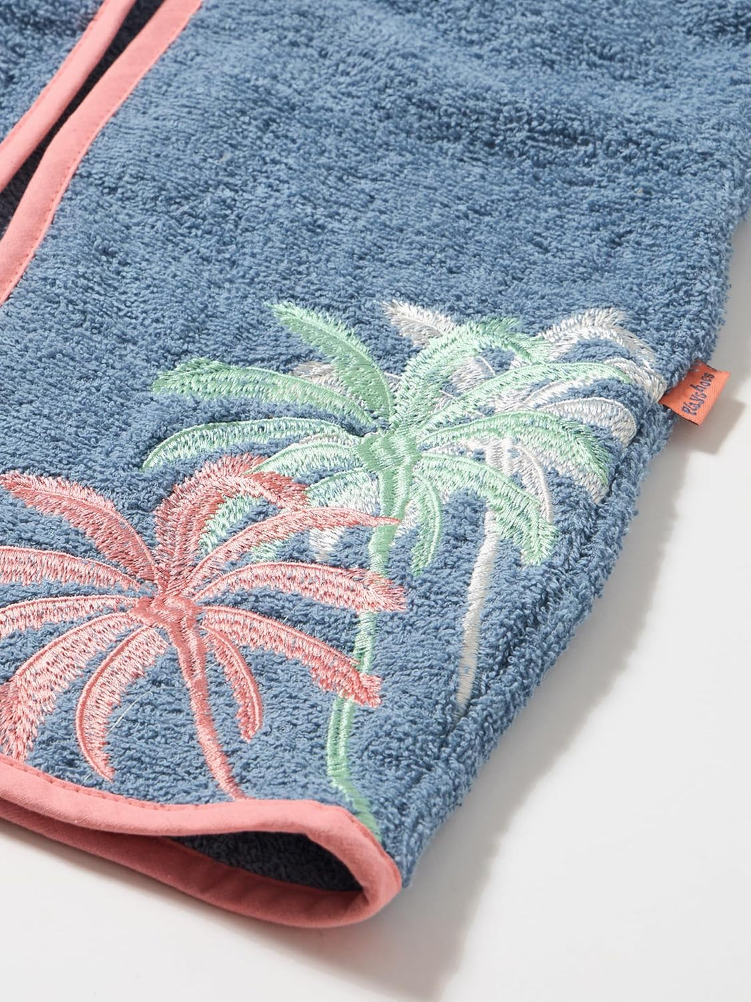 Playshoes Unisex Kinder Kinder Frottee-bademantel Morgenmantel 122-128 Palmen, 122-128 Palmen