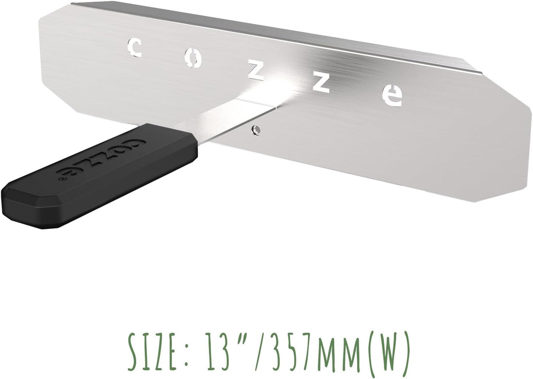 Cozze® Hitzeschild 13" Pizzaofen Edelstahl, Blackone