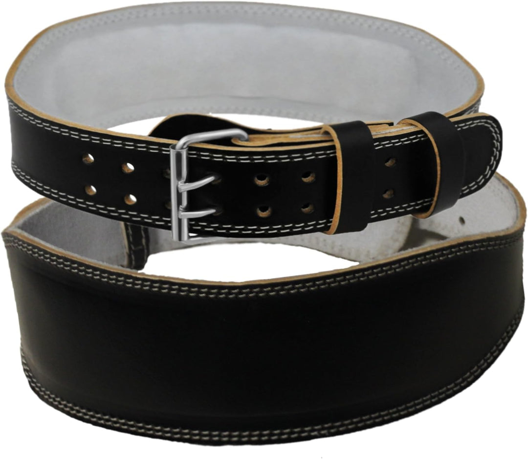 lisaro Gewichthebergürtel aus Leder schwarz XL, schwarz XL