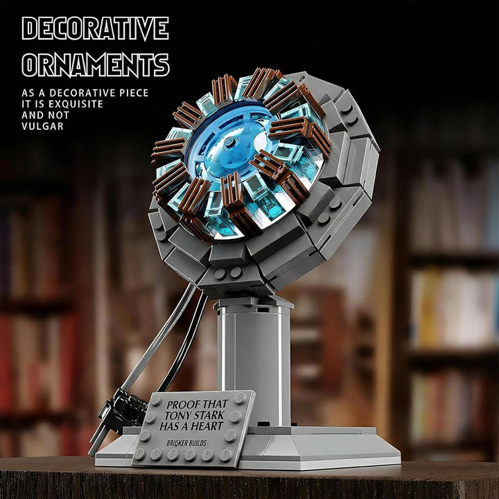 Arc Reactor Bausteinsatz, EIN Modell Spielzeug Beweis, DASS Tony EIN Herz hat, EIN Geschenk für Erwa