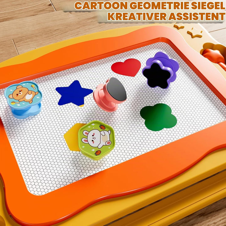 Grosses magnetisches Zeichenbrett Kleinkind Spielzeug für 3 4 5 6 Jahre alte Kinder Mädchen Jungen,