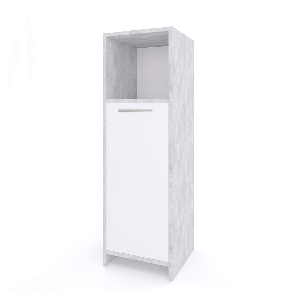 Vicco Badezimmerschrank Kiko Unterschrank Waschbeckenunterschrank Hochschrank Badmöbel Schrank Midi-