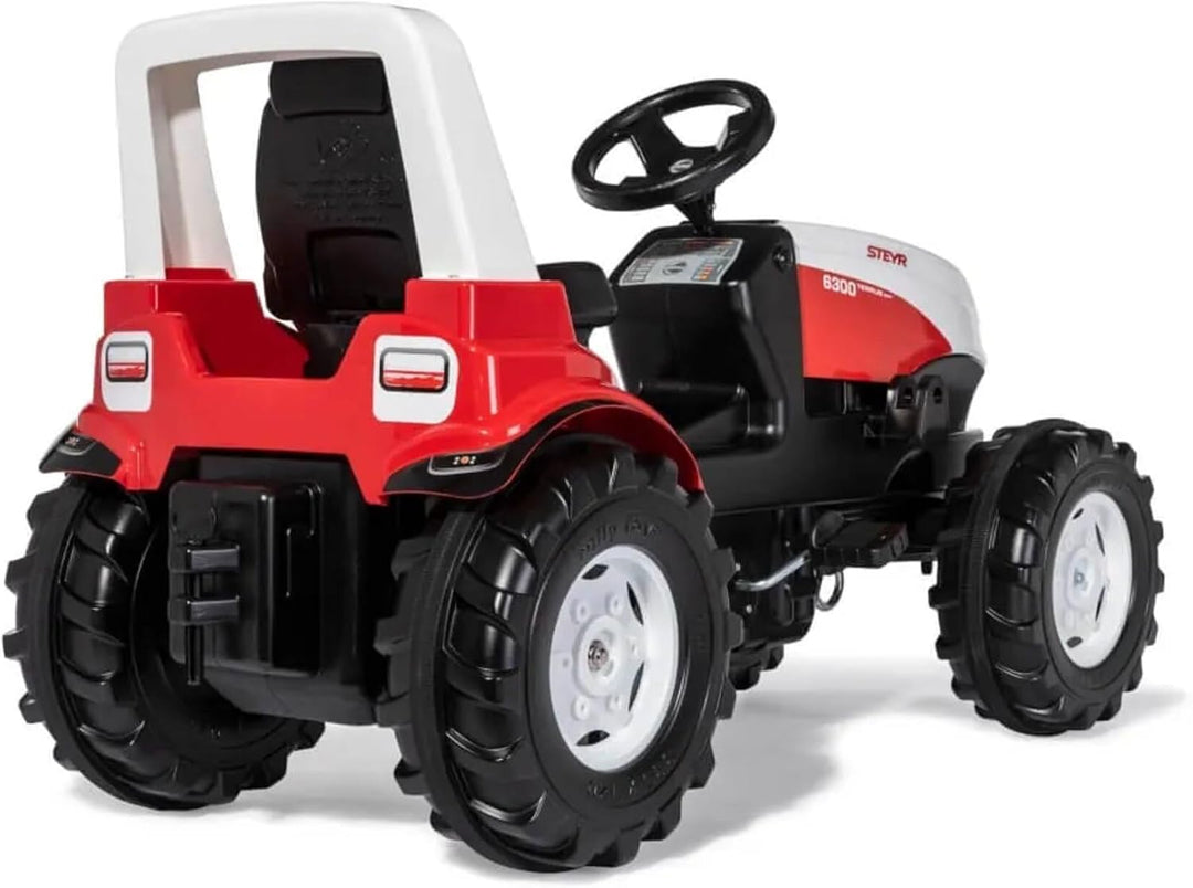Rolly Toys rollyFarmtrac Trettraktor Steyr 6300 Terrus CVT 720002 (ab 3 Jahre, Flüsterlaufreifen, lä